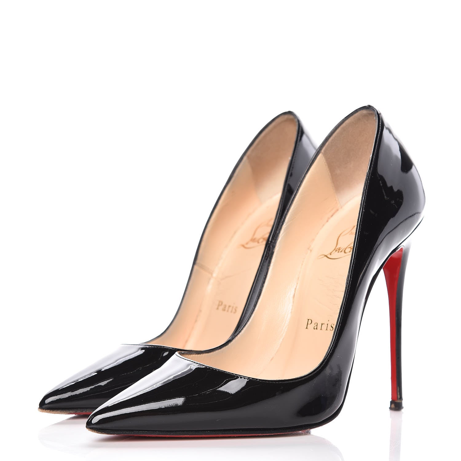 Christian Louboutin Patent So Kate100 Pumps 35 Black 3 of 14