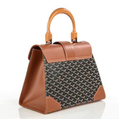 Goyard Goyardine Saigon MM Black Gold 3 of 7