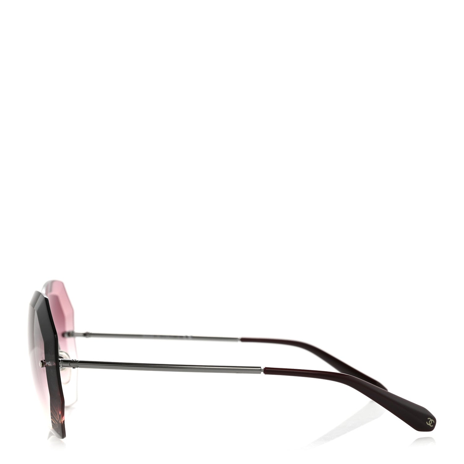 Chanel Metal Spring Round Sunglasses 4220 Pink 3 of 9