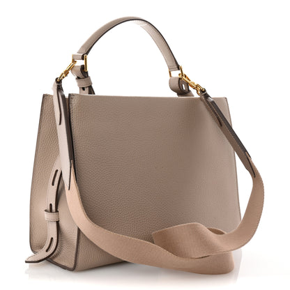 Tom Ford Calfskin T Twist Top Handle Bag Beige 4 of 16