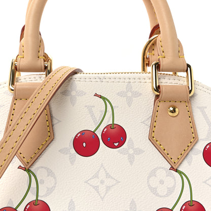 Louis Vuitton LV X TM Monogram Cerises Alma BB White 8 of 10