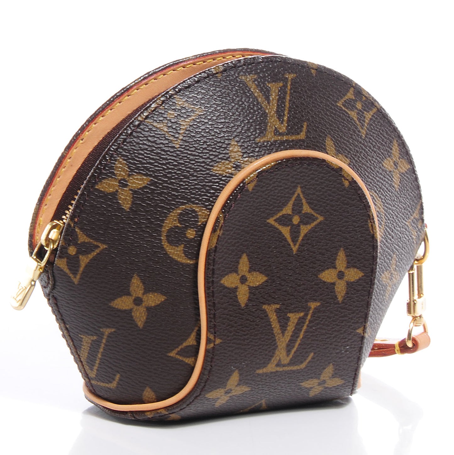 Monogram Mini Ellipse Wristlet Clutch