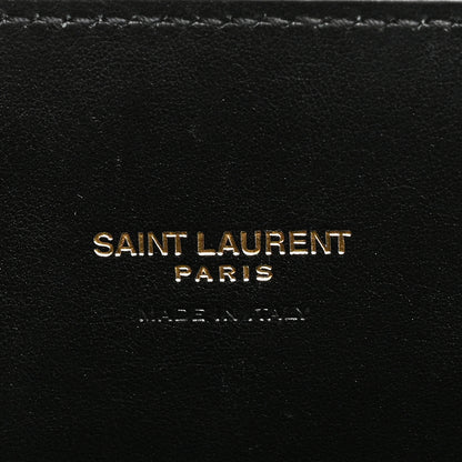 Saint Laurent Calfskin Crocodile Embossed Nano Sac De Jour Black 6 of 10