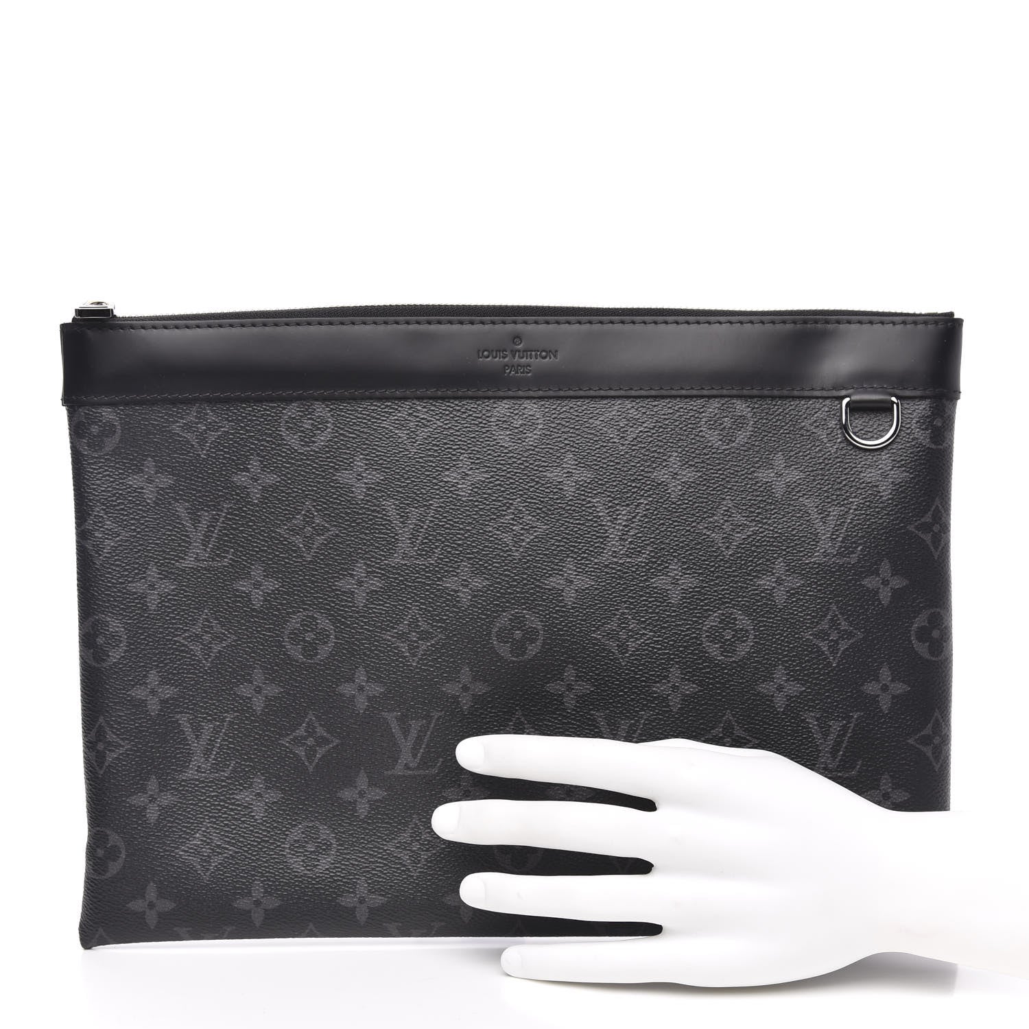 Louis Vuitton Monogram Eclipse Apollo Pochette 2 of 11