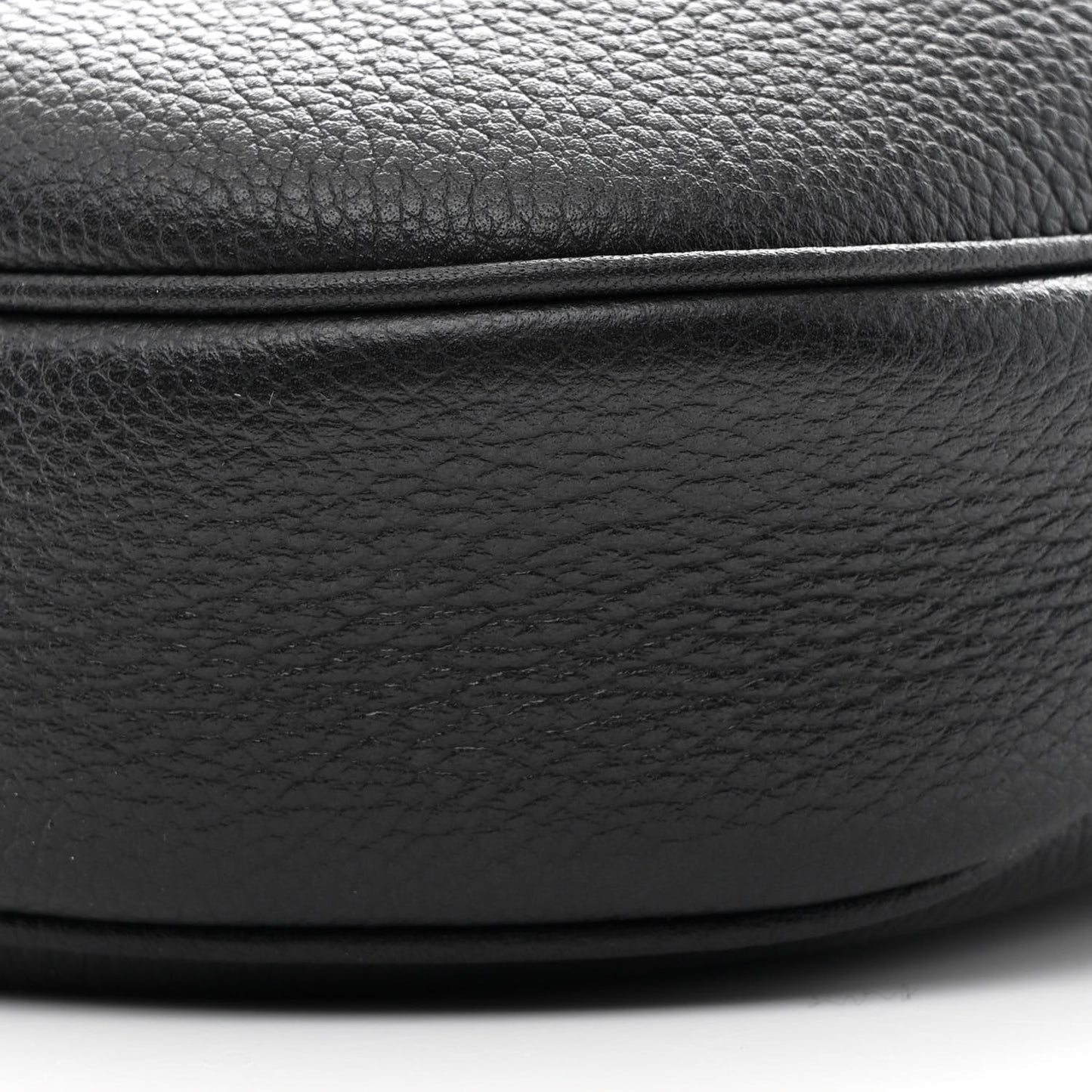 Supple Grained Calfskin Teen Lulu Shoulder Bag Black