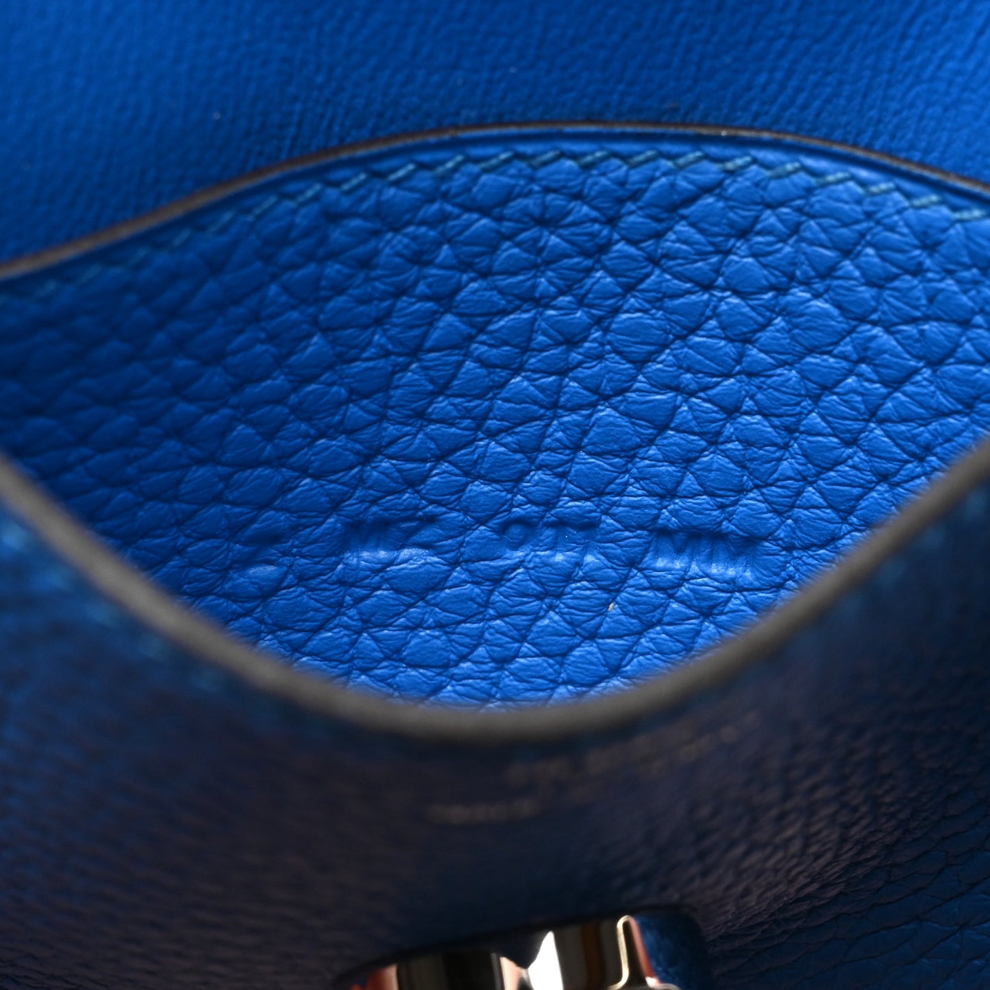Togo Dogon Card Case Bleu France