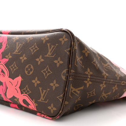 Louis Vuitton Monogram Bay Neverfull MM Rose Ballerine Poppy 11 of 11