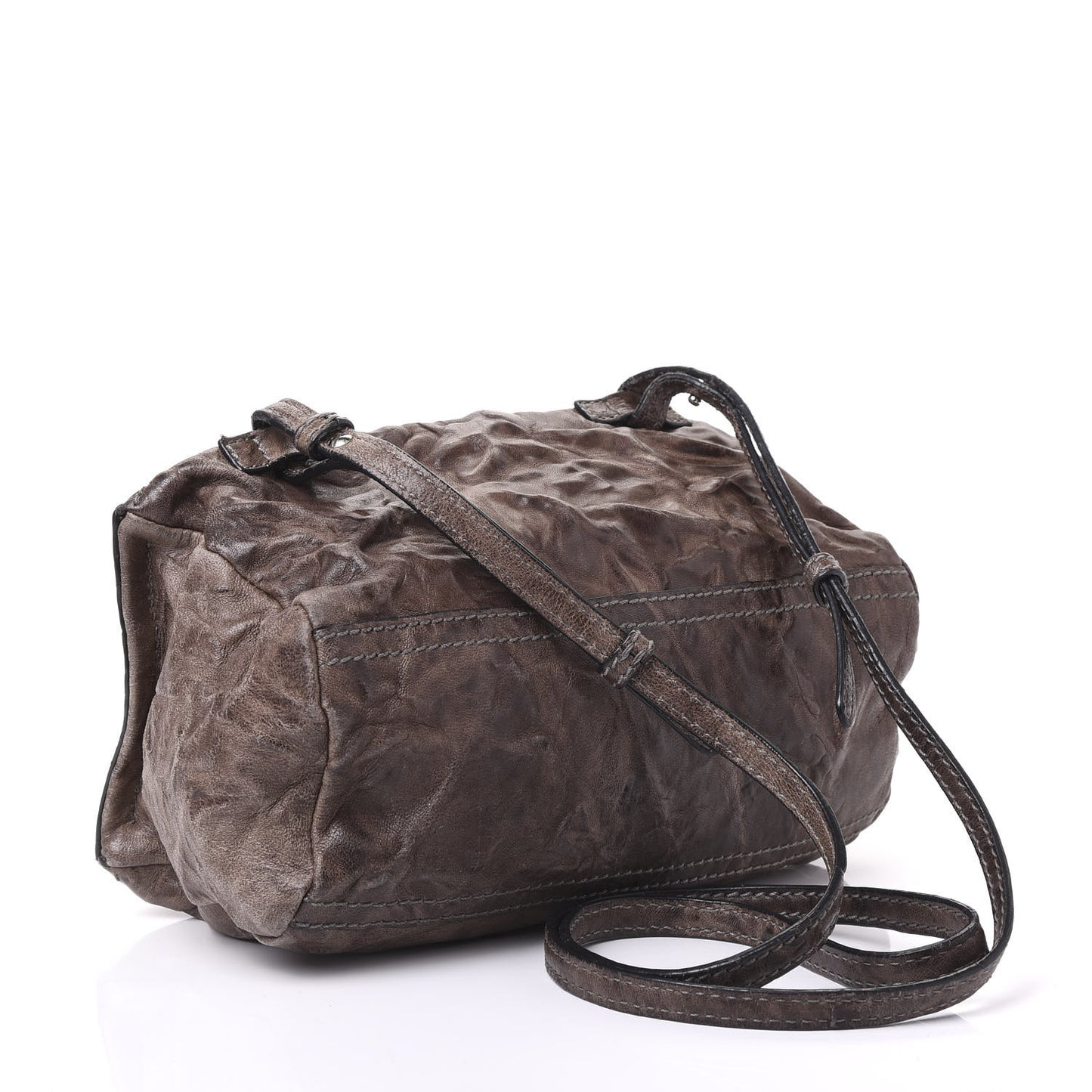 Tumbled Sheepskin Mini Pandora Charcoal