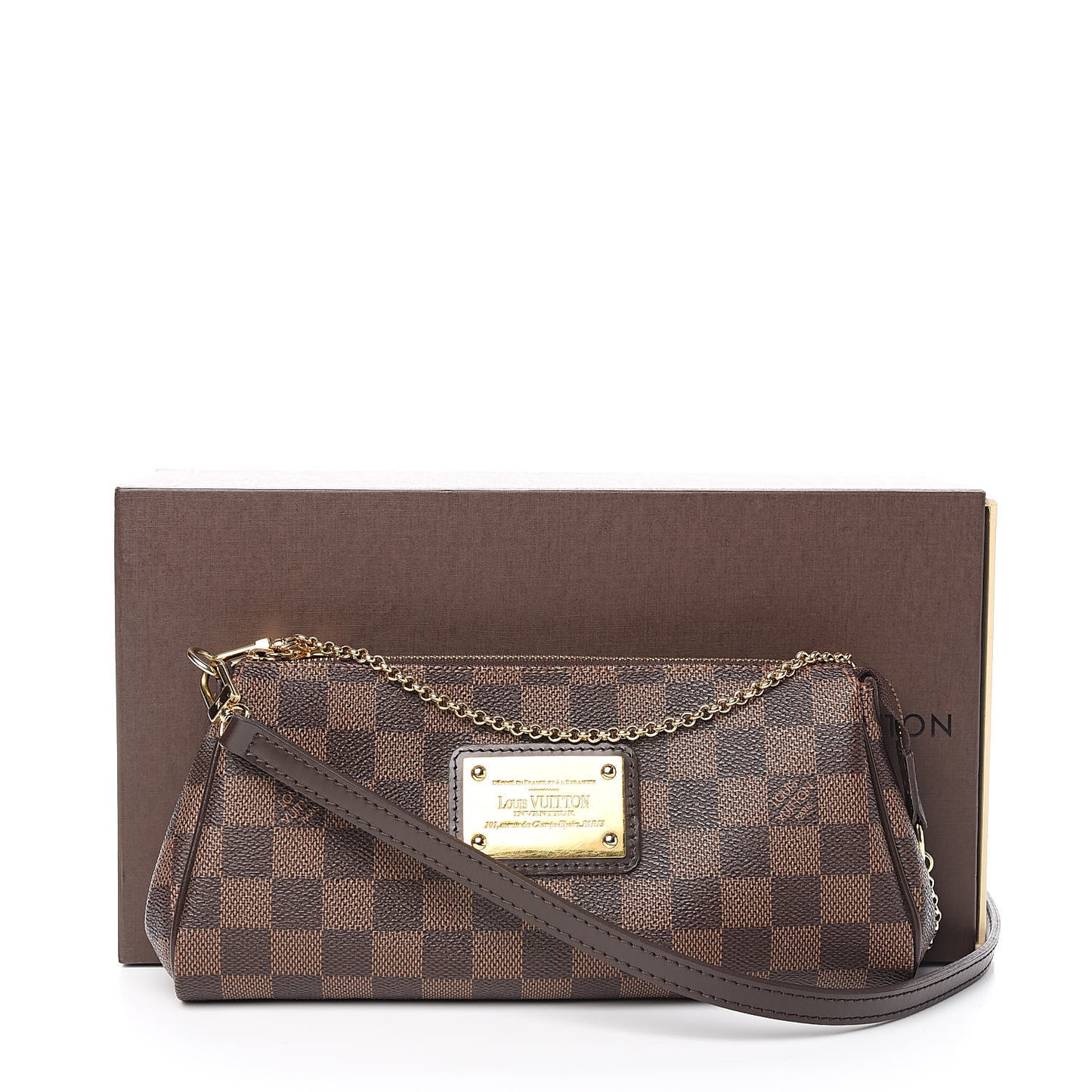 Damier Ebene Eva Clutch