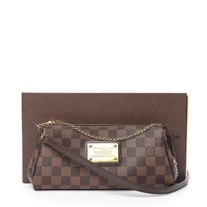Louis Vuitton Damier Ebene Eva Clutch 12 of 12