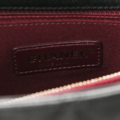 Chanel Caviar Quilted Small Coco Handle Flap Black 6 of 9