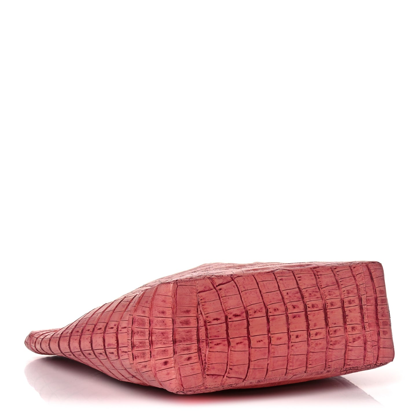 Crocodile Satchel Light Coral