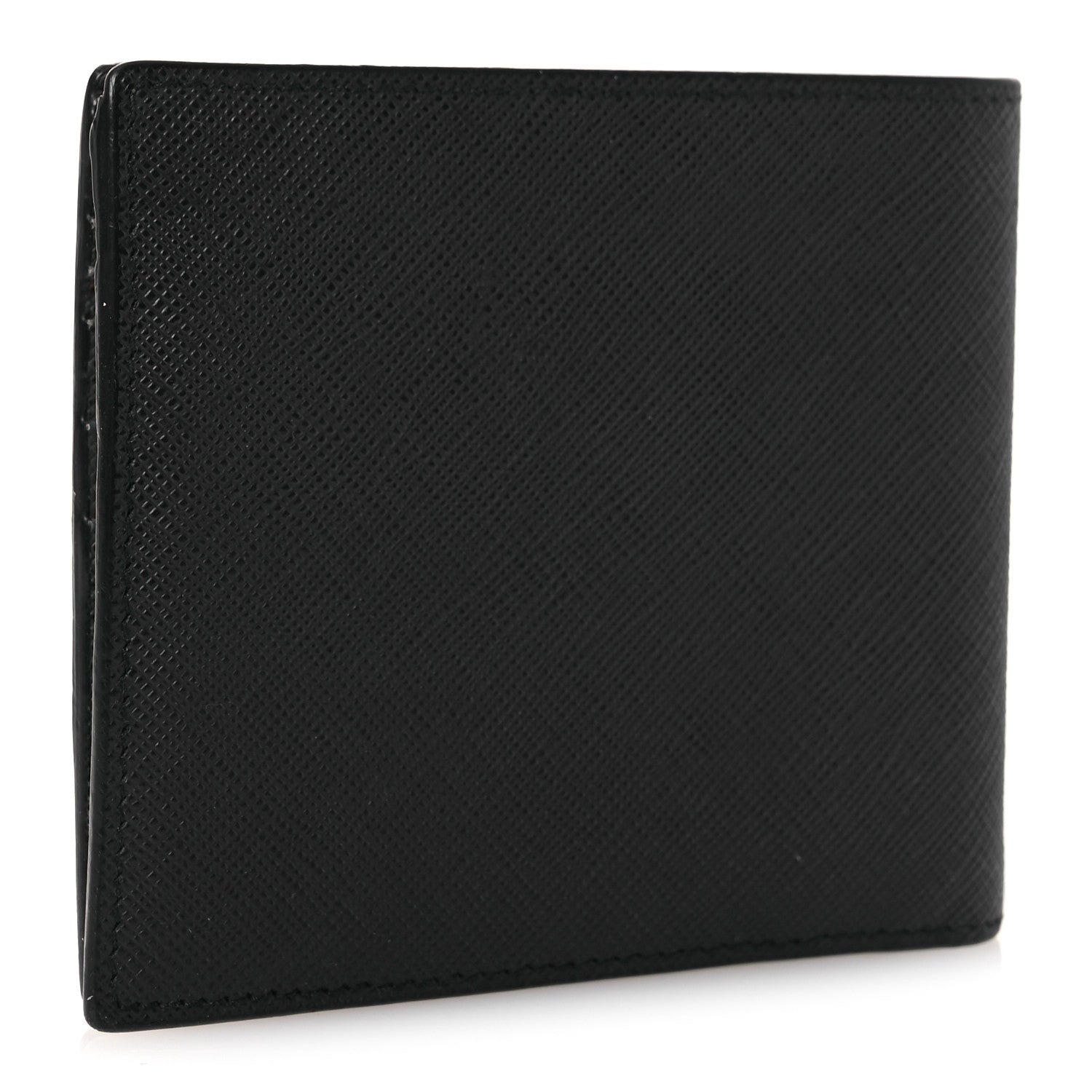 Prada Saffiano Tri-Color Bi-Fold Wallet Baltico Girasole Marmo 3 of 10