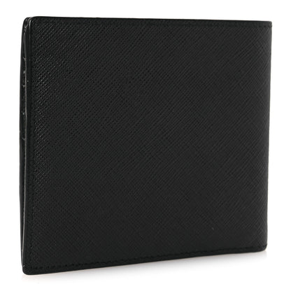 Prada Saffiano Tri-Color Bi-Fold Wallet Baltico Girasole Marmo 3 of 10