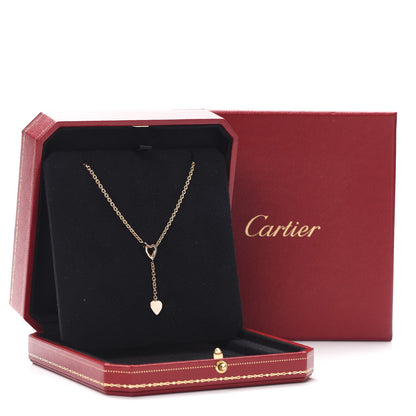 Cartier 18K Pink Gold Mon Amour Lariat Necklace 7 of 7