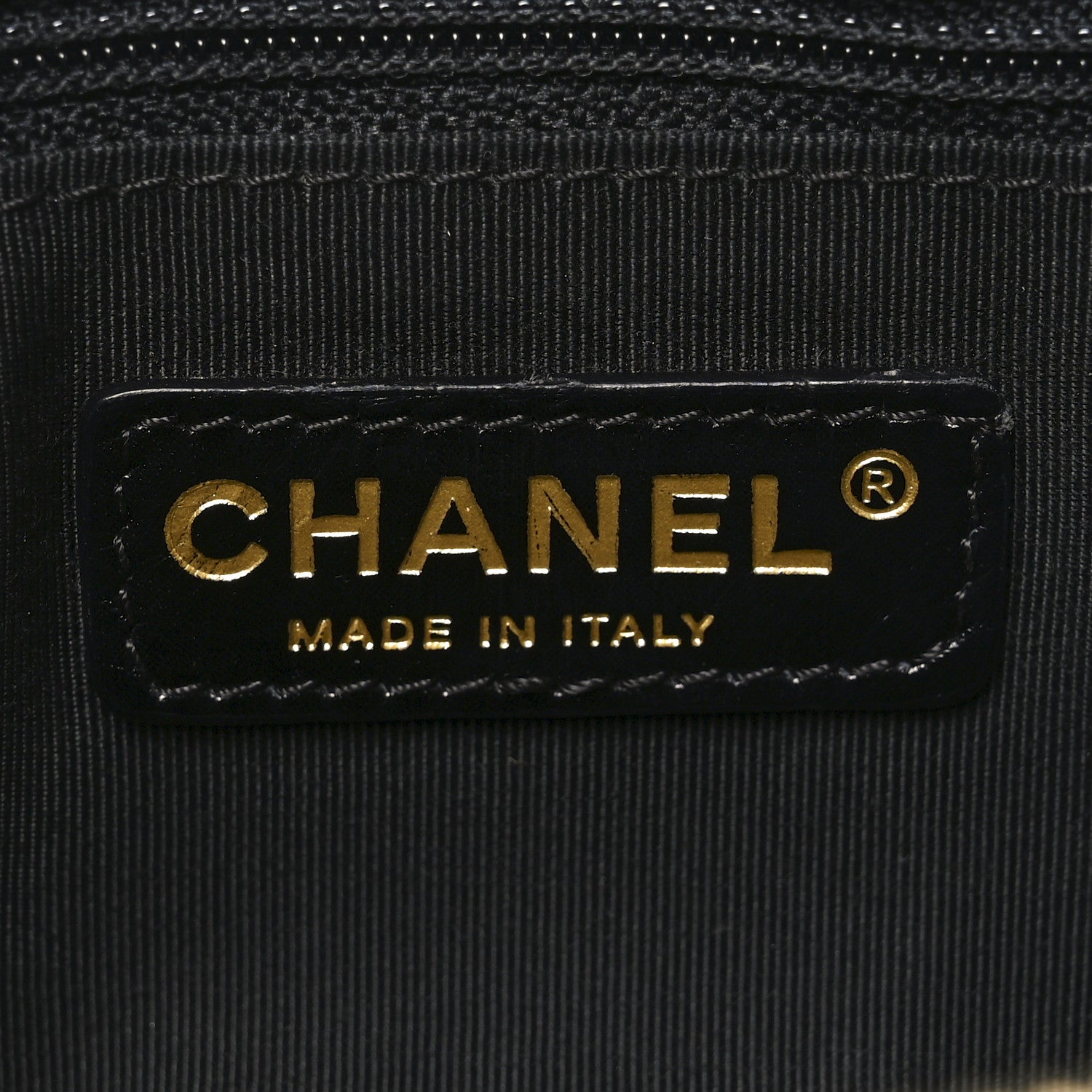 Chanel Caviar Quilted Grand Shopping Tote GST Black 6 of 10