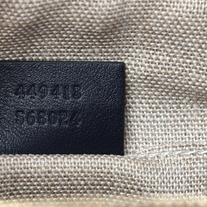 Gucci Soft Microguccissima Mini Bree Messenger Bag Blue 8 of 11