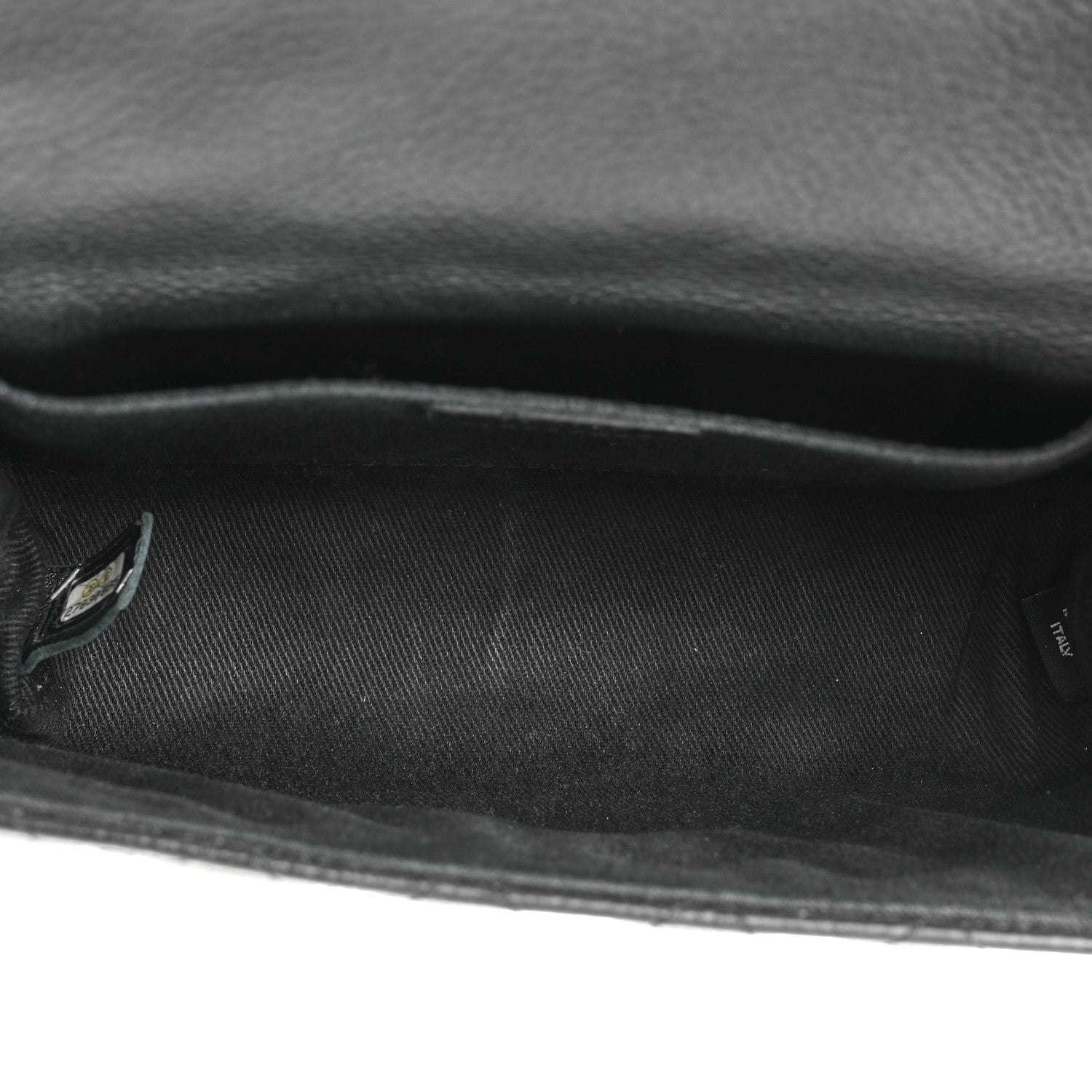 Chanel Grained Calfskin Quilted 2.55 Reissue Flap Belt Bag Clutch Black 5 of 16