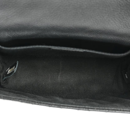 Chanel Grained Calfskin Quilted 2.55 Reissue Flap Belt Bag Clutch Black 5 of 16
