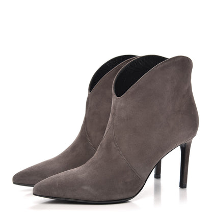 Saint Laurent Suede Paris 105 Boots 36.5 Road Grey 3 of 10