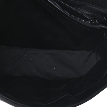 Saint Laurent Calfskin Y Quilted Monogram Large Loulou Chain Satchel Black 5 of 9