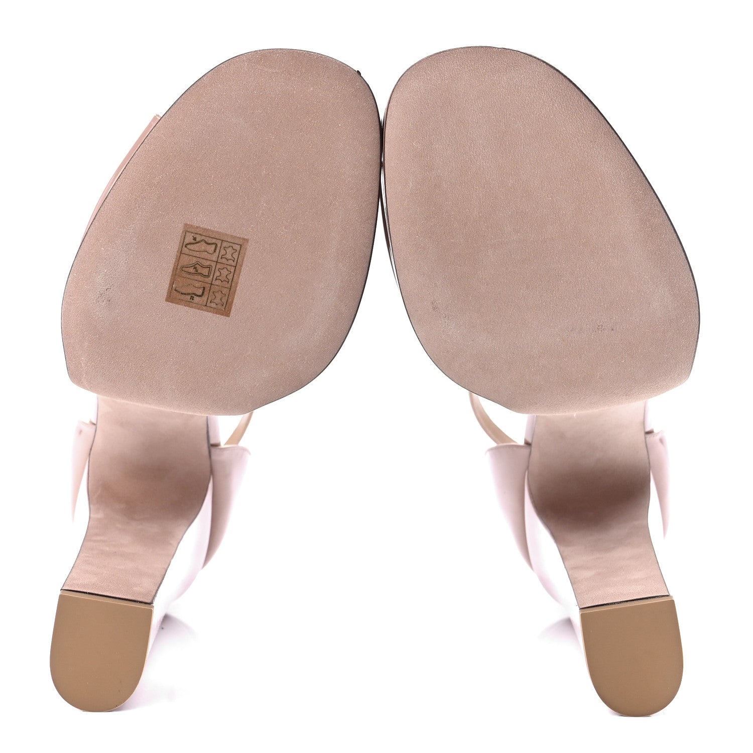 Valentino Garavani Patent Tan-Go 55/155mm Platform Sandals 40 Rose Cannelle 5 of 7