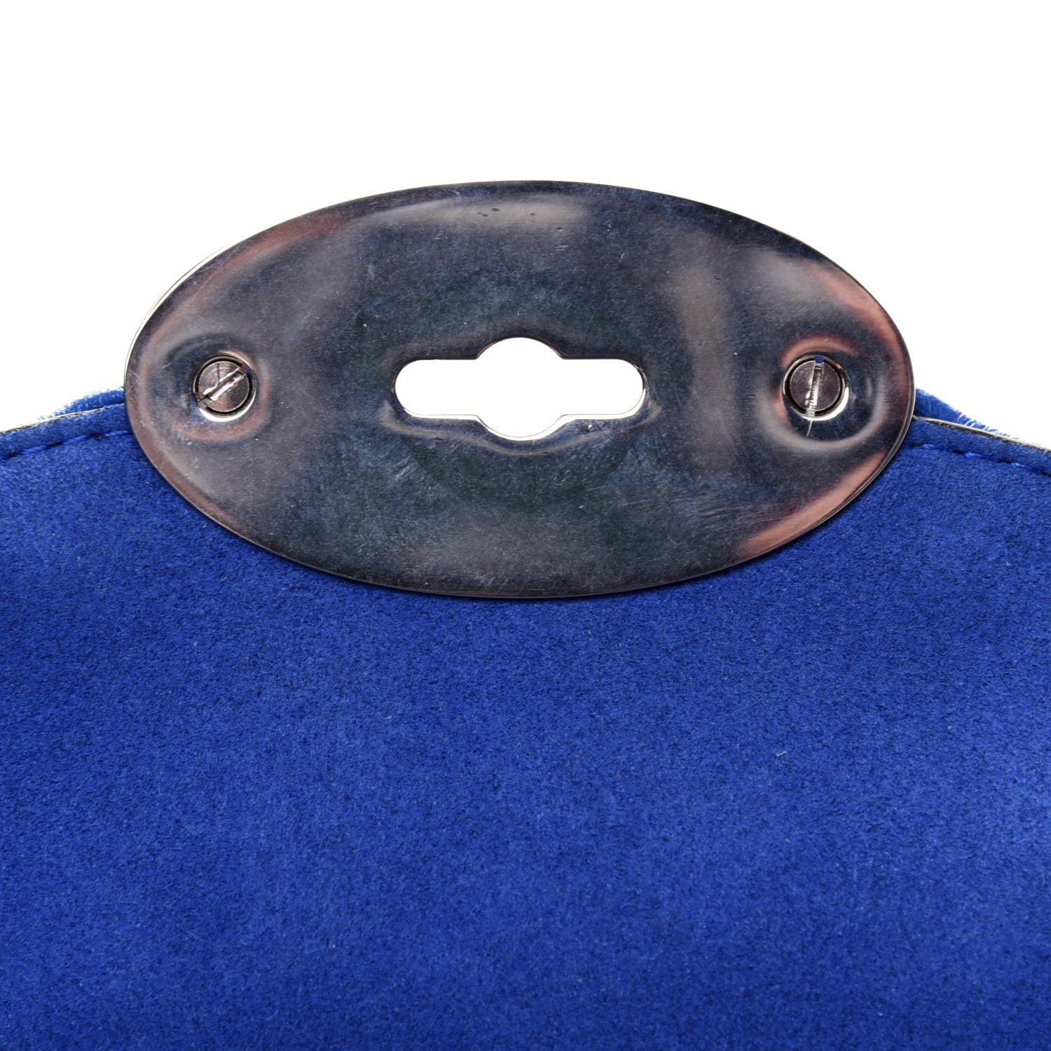 Mulberry Shiny Buffalo Quilted Darley Shoulder Bag Porcelain Blue 10 of 13