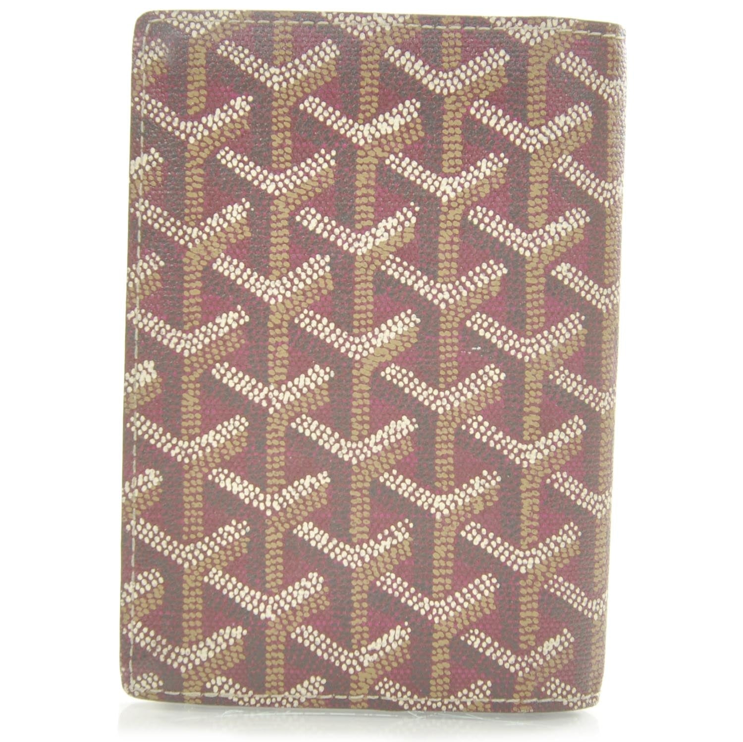 Goyard Goyardine Wallet Burgundy 2 of 7
