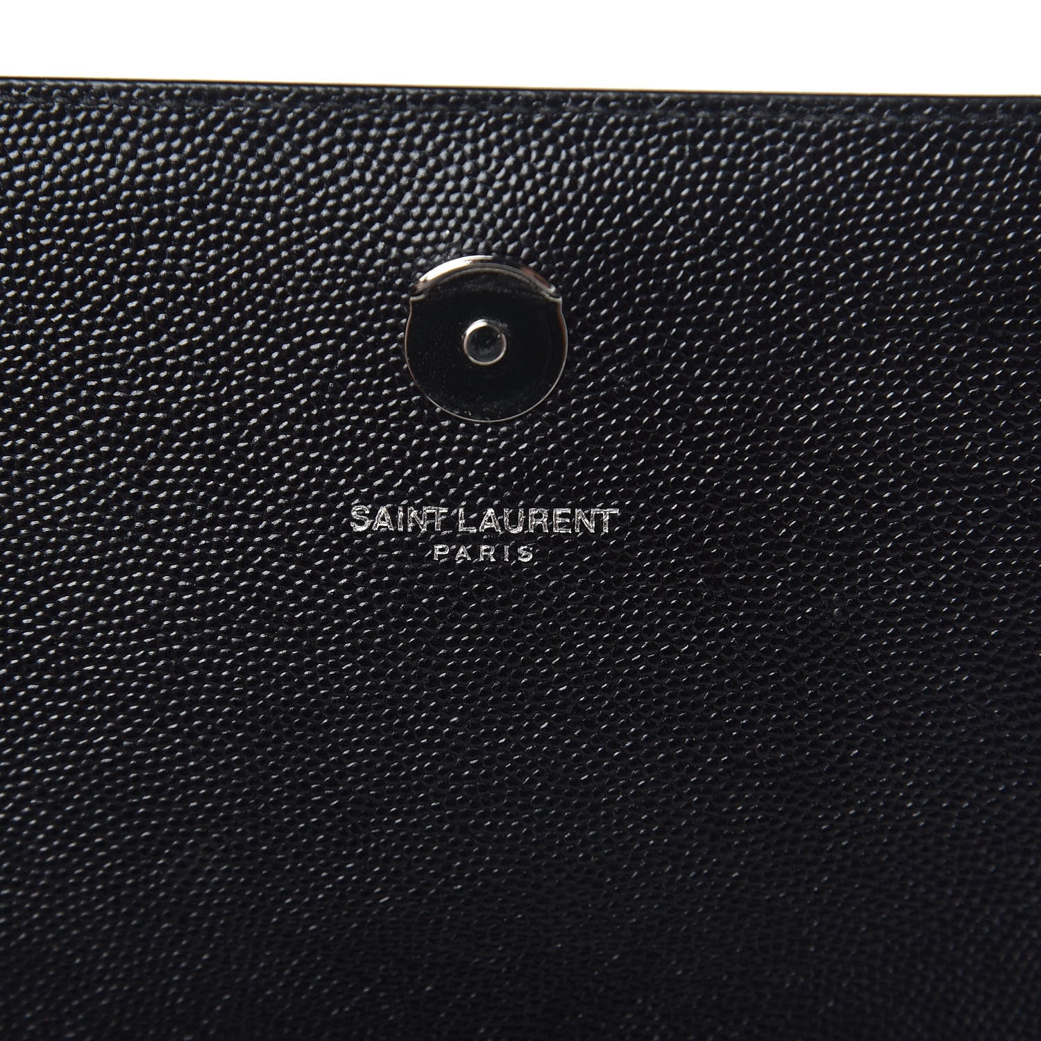 Saint Laurent Grain De Poudre Medium Classic Monogram Kate Satchel Black 6 of 11
