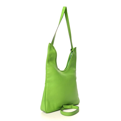 Hermes Taurillon Clemence Massai PM Vert Cru 3 of 11