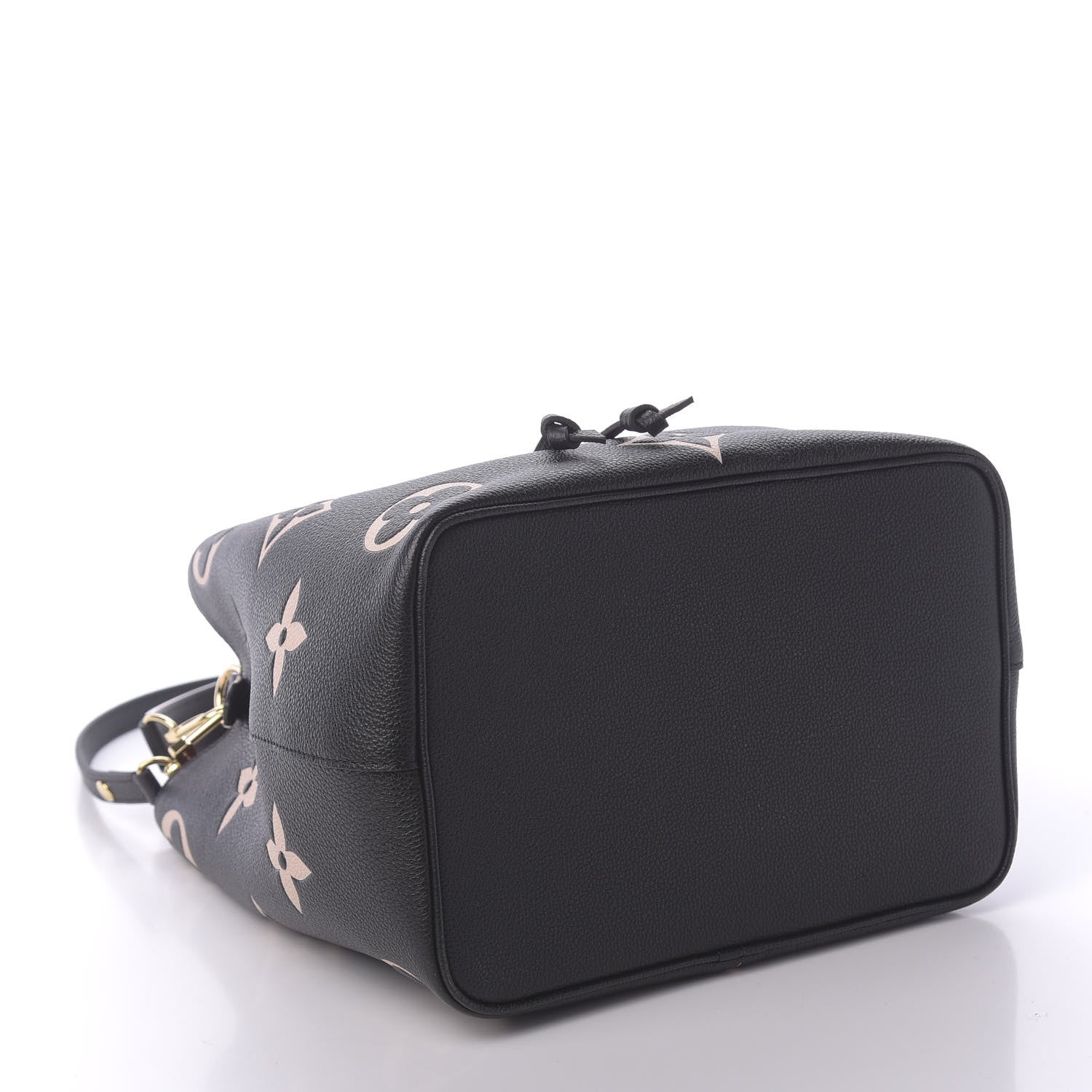 Louis Vuitton Empreinte Monogram Giant Neonoe MM Black Beige 5 of 11