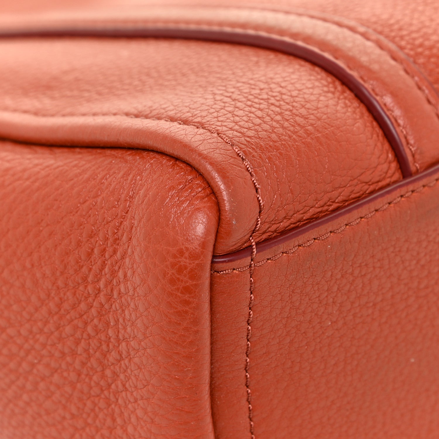 Marc Jacobs Grained Calfskin The Tag 21 Tote Orange 13 of 16
