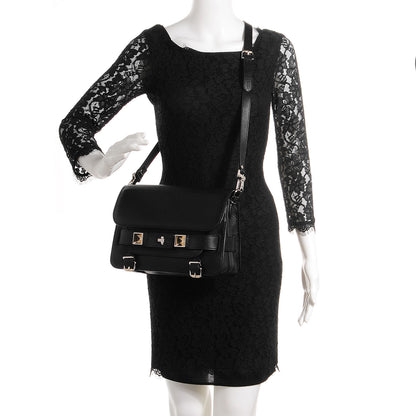 Proenza Schouler Textured Leather PS11 Classic Shoulder Bag Black 2 of 16