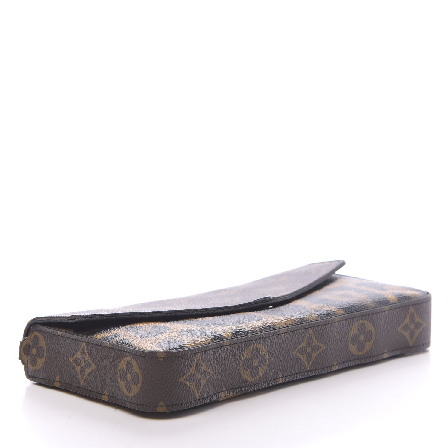 Louis Vuitton Monogram Animal Print Pochette Felicie Chain Wallet 5 of 12