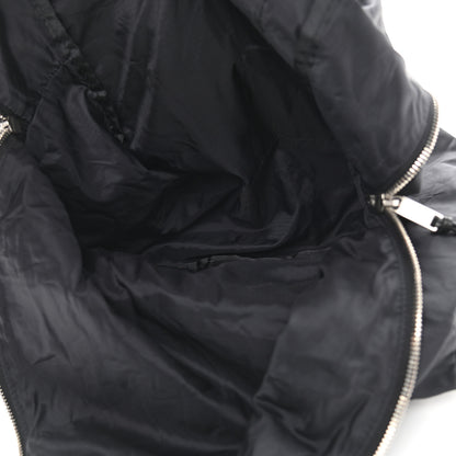 Saint Laurent Nylon City Fold Up Backpack Belt Bag Black 8 of 17