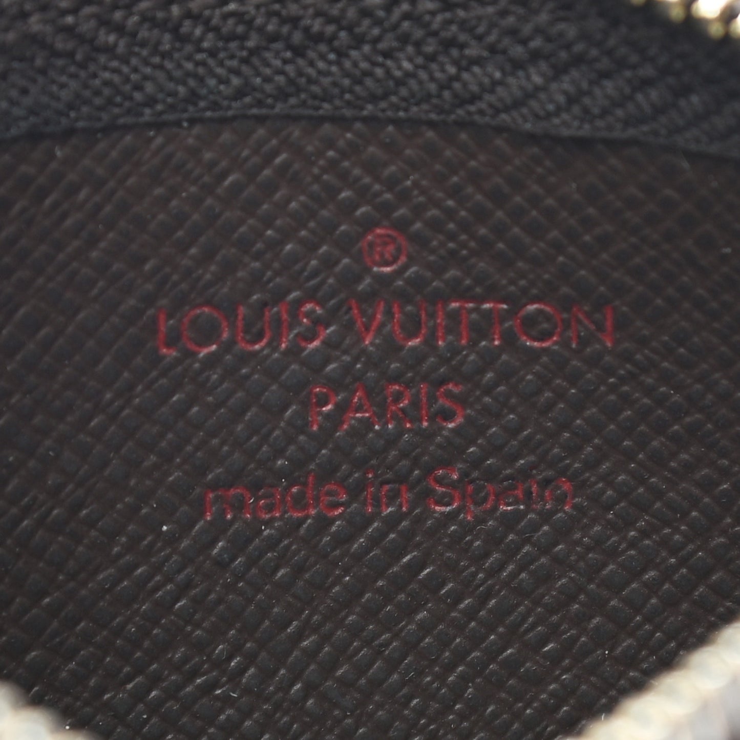 Damier Ebene Key Pouch