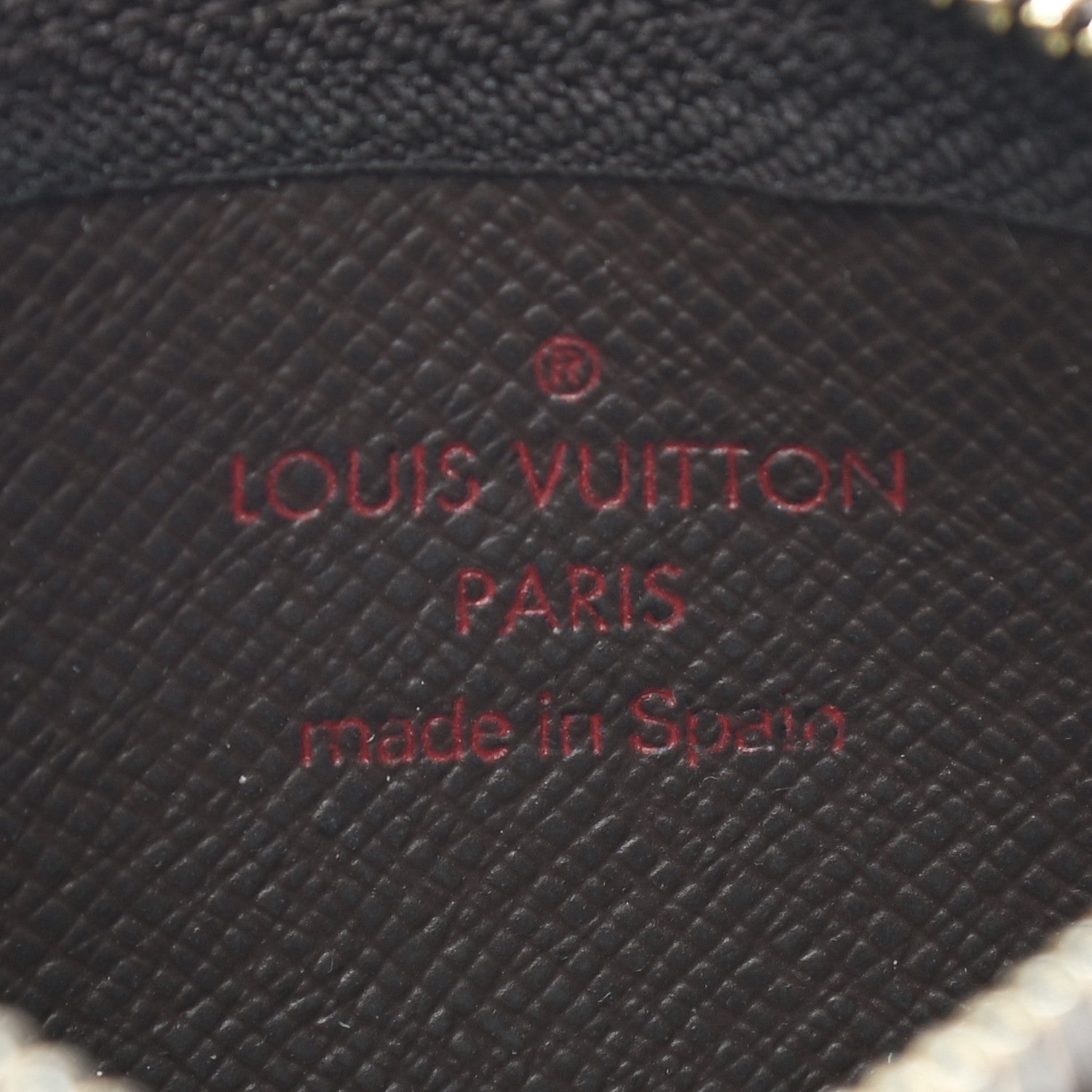 Louis Vuitton Damier Ebene Key Pouch 6 of 8