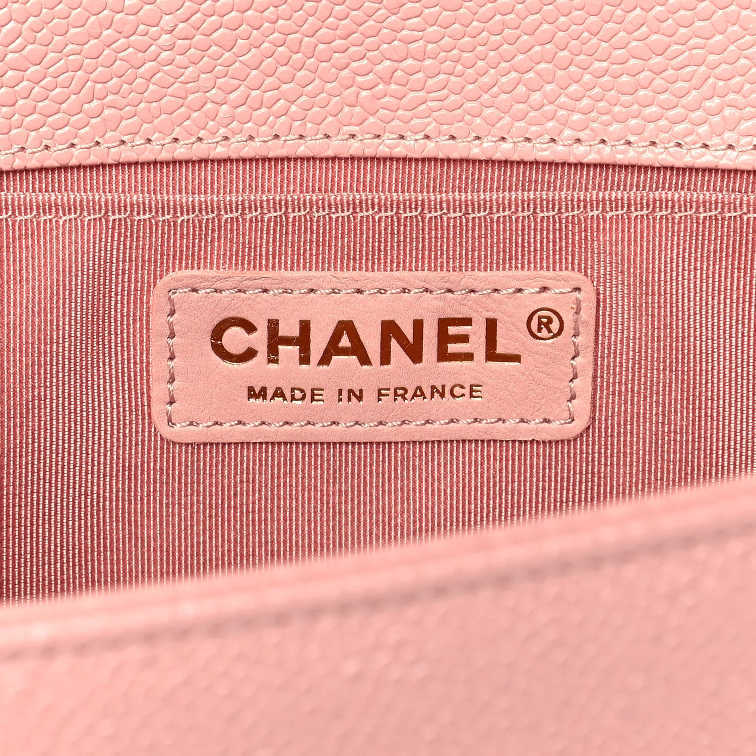 Chanel Caviar Quilted Medium Boy Flap Light Pink 6 of 15