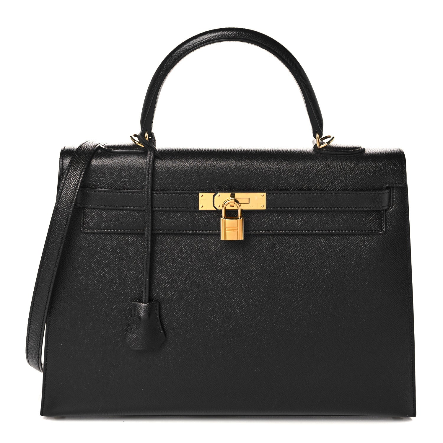 Hermes Epsom Kelly Sellier 35 Black 1 of 42