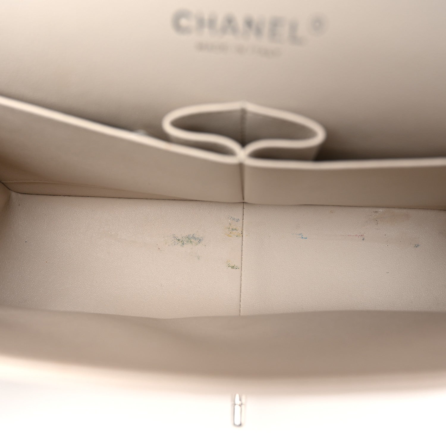 Chanel Quilted Jumbo Double Flap Ivory 5 of 11