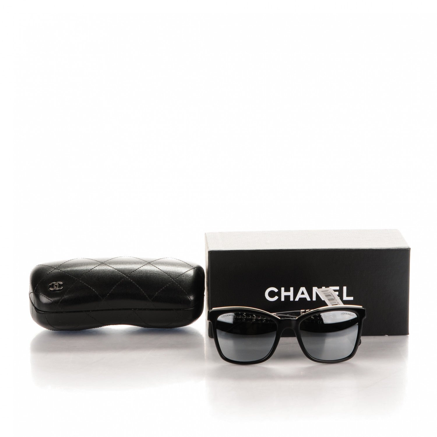 Chanel Square Chain Sunglasses 5360-Q-A Black 5 of 5