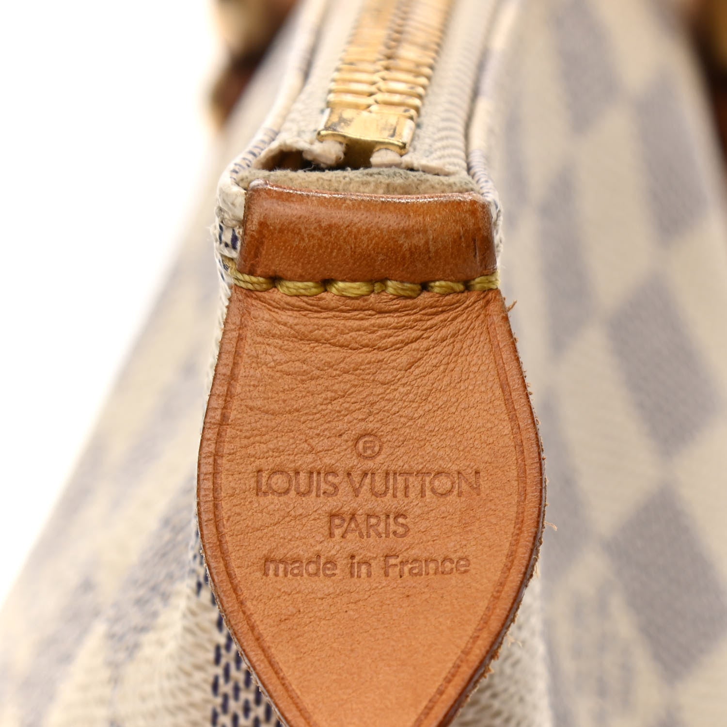 Louis Vuitton Damier Azur Saleya MM 6 of 15