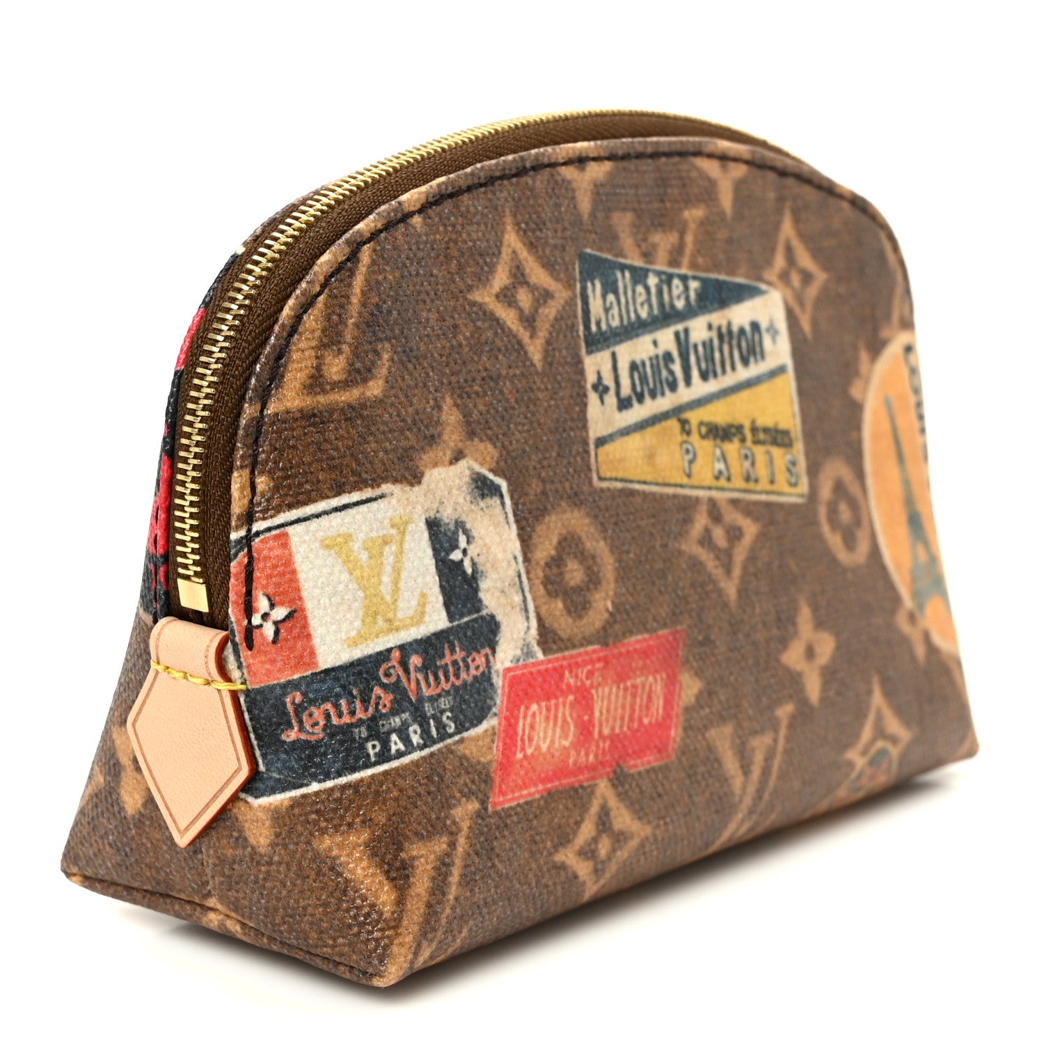 Louis Vuitton Monogram Flight Mode Cosmetic Pouch 3 of 7