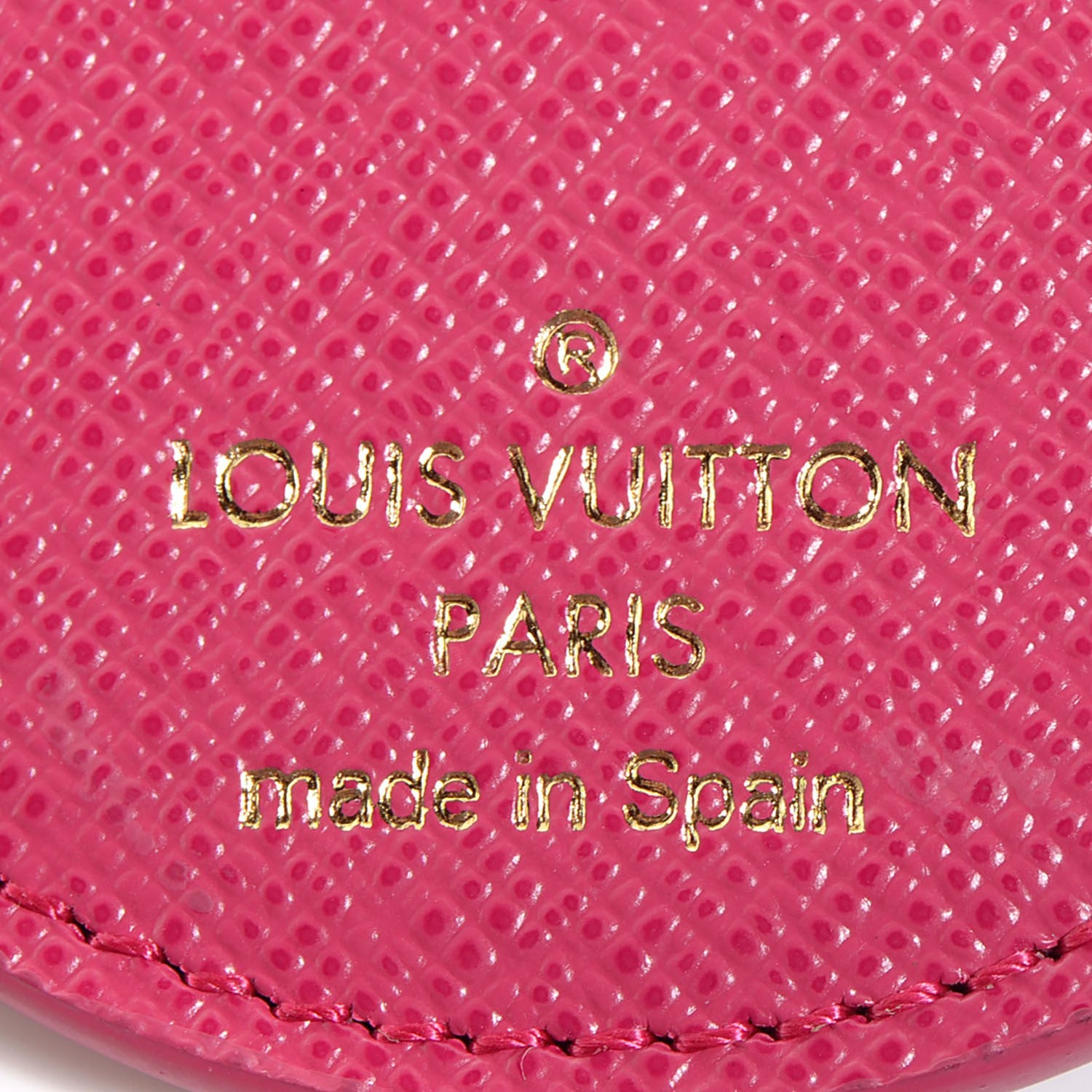 Louis Vuitton Damier Ebene Illustre Posies Bag Charm 3 of 6