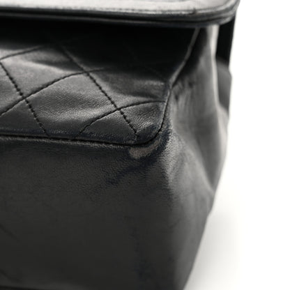 Chanel Lambskin Quilted Medium Single Flap Black 16 of 19