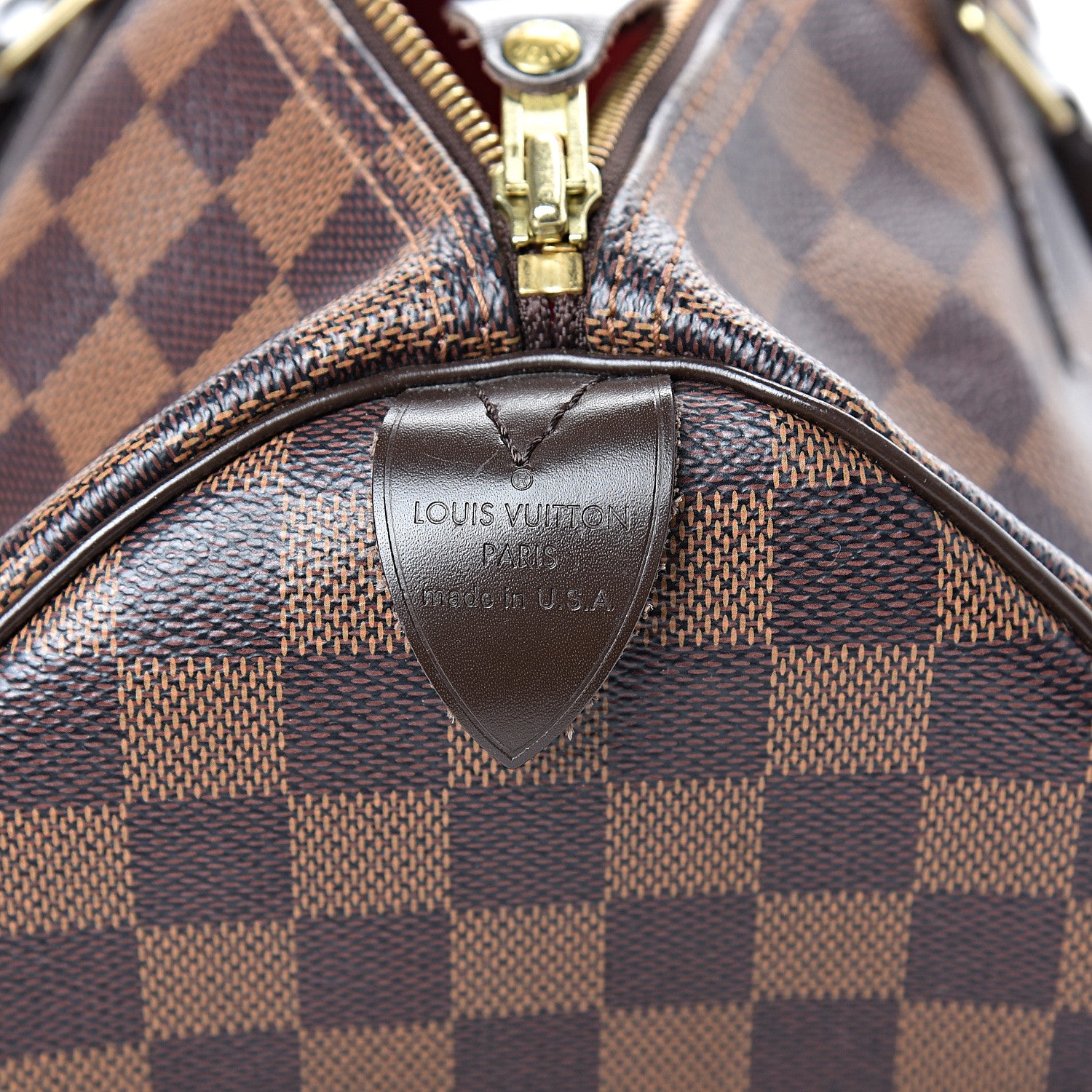 Louis Vuitton Damier Ebene Speedy 35 5 of 13