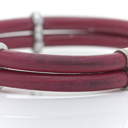 Louis Vuitton Epi Keep It Twice Bracelet 17 Fuchsia 8 of 10
