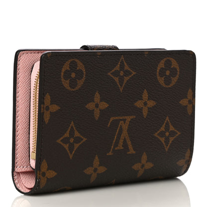 Louis Vuitton Monogram Juliette Wallet Rose Ballerine 3 of 11