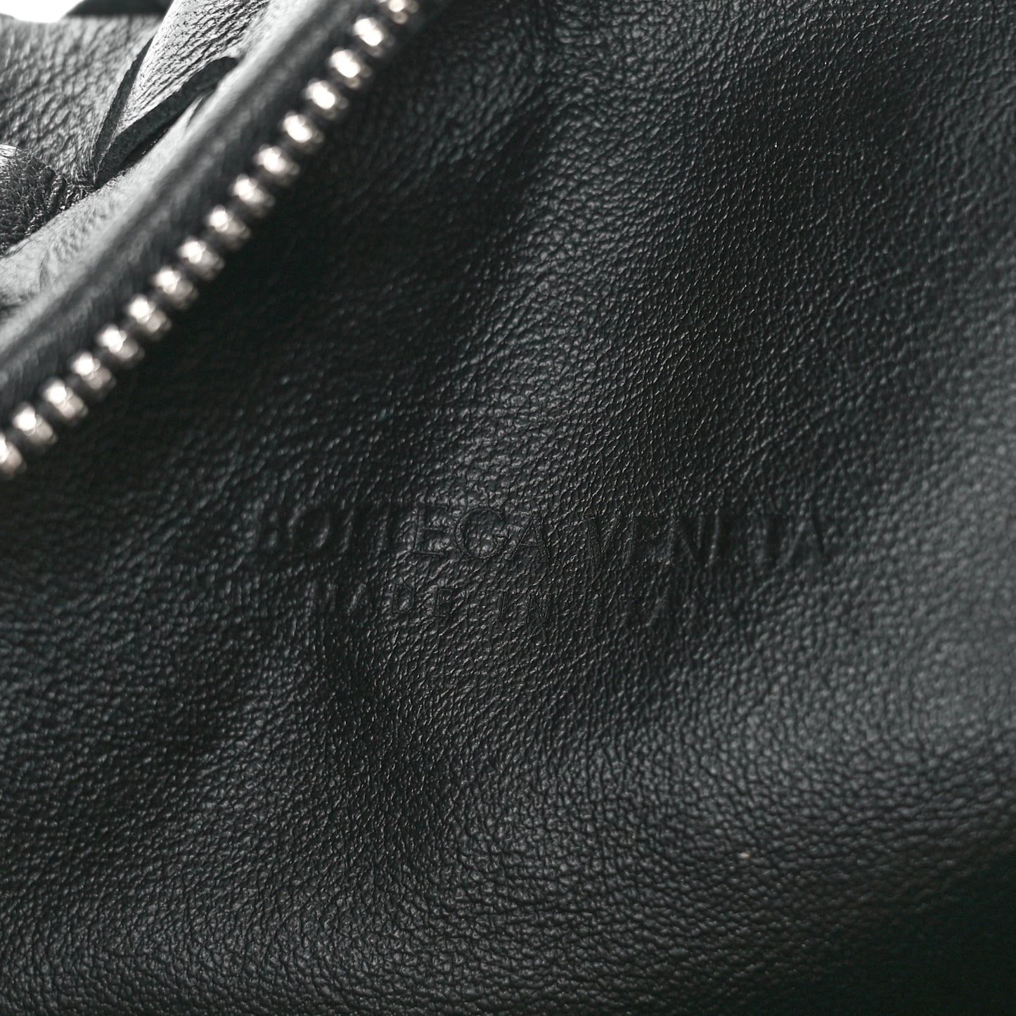 Nappa Intrecciato Teen Jodie Hobo Black