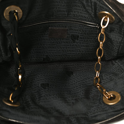 Lanvin Suede Shoulder Bag Brown 7 of 10